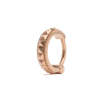 CUSTOM - 14K Rose Gold Pyramid Clicker Ring for Heleena - Picture 1 of 1