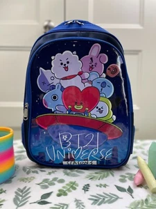 Mochila BT 21 Universe 3 TOTALMENTE NUEVA | Mochila de dibujos animados para estudiantes de primaria - Imagen 1 de 3