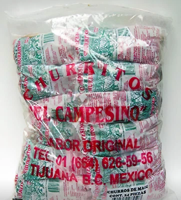 Churritos El Campesino Mexican Corn Snack 24Pk – Spicy Traditional Botana Crunch - Image 1 of 3
