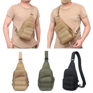 1000D Taktische Schultertasche Tragbare Militär Männer Brusttasche Outdoor Pack - Bild 1 von 26