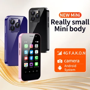 Unlocked SOYES XS14 Super Mini Mobile Phone 4G LTE 3GB 64GB Android Quad Core - Picture 1 of 14