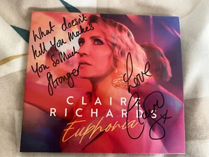 Claire Richards Signed - Euphoria CD (Signed & Personalised 4) Steps - Picture 1 of 3