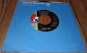 Canned Heat Let's Work Together / I'm Her Man Liberty Records Vinyl 7" 45 - Picture 1 of 4