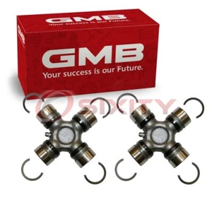 2 pc GMB Front Shaft All Universal Joints for 1992-2019 GMC Yukon Driveline bj - Picture 1 of 5