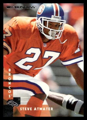 1997 Donruss #85 Steve Atwater   Denver Broncos - Image 1 of 2