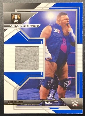 2022 Panini WWE NXT - NXT Memorabilia Blue #NXM-DMS Dave Mastiff 49/49 - Image 1 of 2
