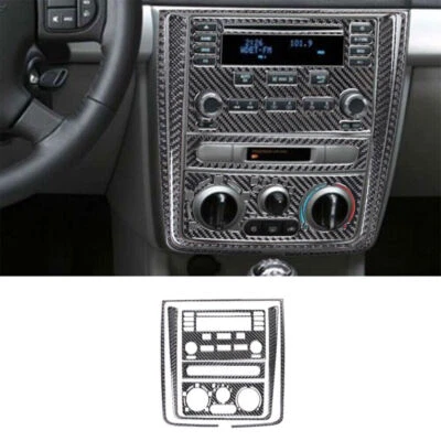 Cubierta de consola central de fibra de carbono tipo A 2005-10 para Chevrolet Cobalt 5 piezas Foto 1 de 4