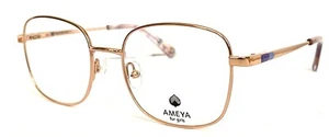 Ameya Optical Frame ADJZ809L C02 47-17-130 in Gold- without case - Picture 1 of 1