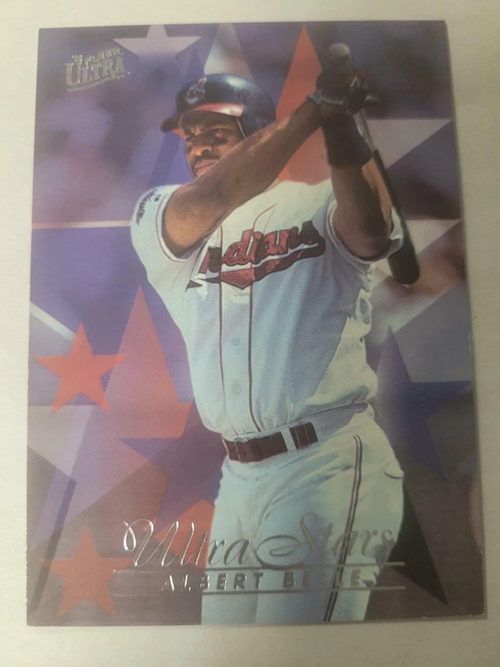 1996 Fleer Ultra ~ Ultra Stars #575 Albert Belle ~ Single Baseball Trading Card - Image 1 of 1
