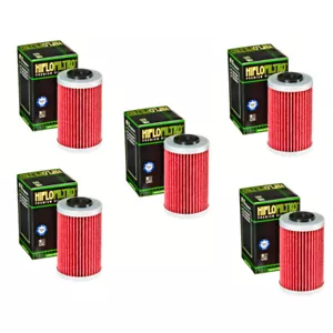 Paquete de filtro de aceite Hiflo 5 KTM 250 400 450 520 525 EXC / 620 640 690 Duke - Imagen 1 de 2