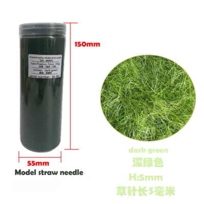 5mm DIY Grass Powder Miniatures HO/OO Scale Grassland Lawn Plant Gardening Model - Image 1 of 4