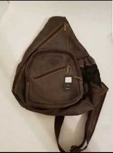 NFL Arizona Cardinals Brown Distressed Sling Backpack - Picture 1 of 5