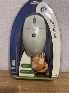 GE Scroll Mouse con cable PS2 Microsoft Windows 95 Win 98 - Imagen 1 de 2