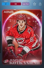 Topps Skate Digital Eclipse 23 Super Rare Red Jesperi Kotkaniemi
