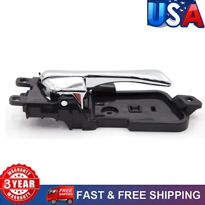 Manija interior interior cromada para Hyundai Sonata 11-14 delantera trasera derecha Foto 1 de 4