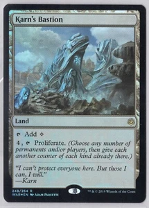 1x Karn's Bastion *Foil* - War of the Spark - Near Mint - Bild 1 von 1