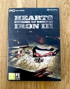 HEARTS of IRON 3 III NEW & SEALED PC CD War Strategy Video Game 2009 Paradox RTS - Picture 1 of 2