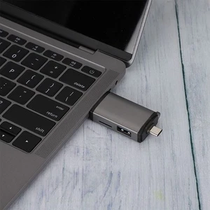 HC/MMC Type C USb MicroUSB Output Multi Function Card Reader For TF Card Memo FY - Afbeelding 1 van 11