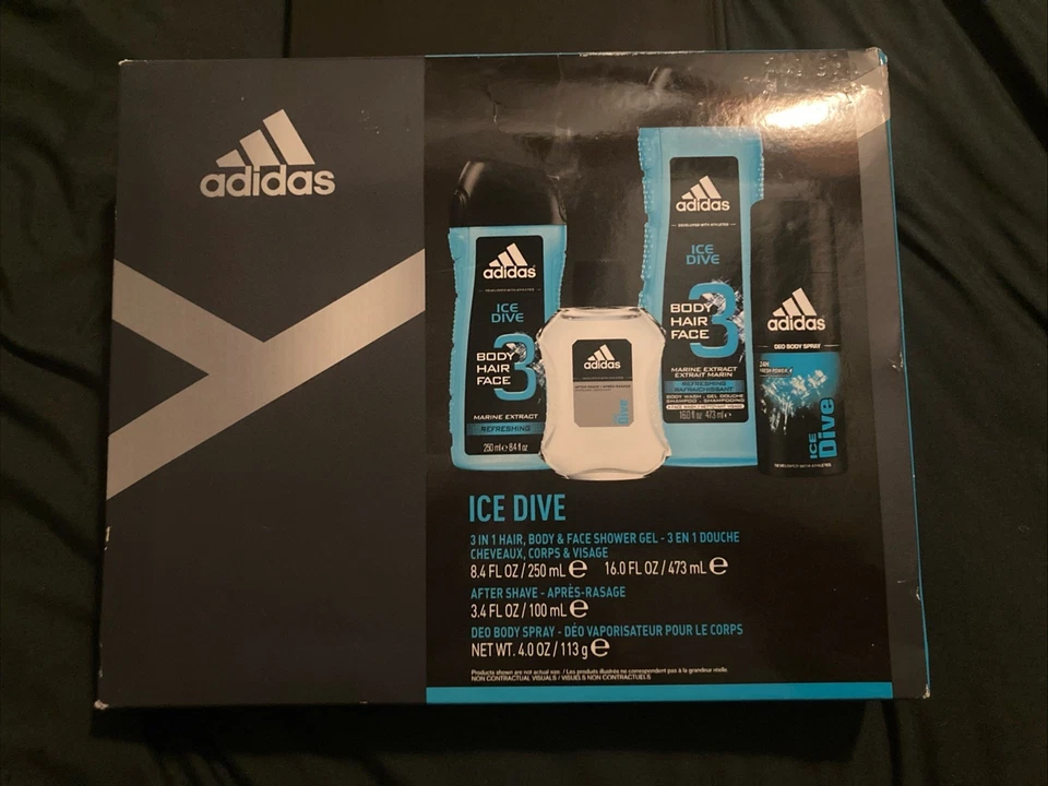 Adidas Ice Drive Men’s Fragrance 4 Piece Gift Set - Image 1 of 2