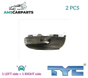 INDICATOR LIGHT BLINKER LAMP PAIR EXTERIOR MIRROR 332-0052-3 TYC 2PCS NEW - Picture 1 of 5