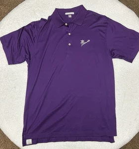 Camisa Polo Peter Millar Summer Comfort Southern Hills Logo Para Hombre M Púrpura - Imagen 1 de 11