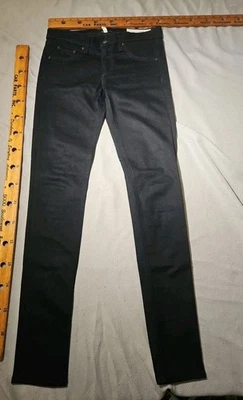 Rag & Bone Jeans Womens Sz 27 Blue Legging Midnight Dark Wash Slim Pants - Image 1 of 4