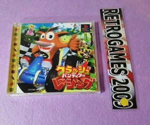 CRASH BANDICOOT  RACING  PLAYSTATION   JAPONES - Picture 1 of 4