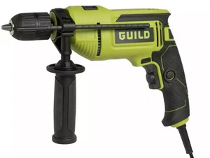 Guild PDI800G2 Akku-Schlagbohrmaschine 800 W grün Hammerschrauber BESCHREIBUNG LESEN - Bild 1 von 4