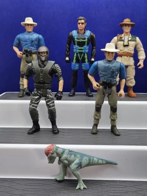 Lote De 5" Figura Juguete Kenner Parque Jurásico 5" + 2" PACHYSELOSAURUS Dino Baby De Colección Foto 1 de 4