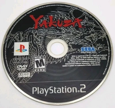 Yakuza (Sony PlayStation 2, 2006) PS2 * Disc Only * [Tested] - Image 1 of 4