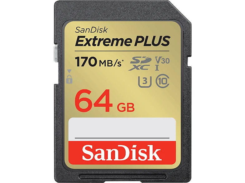 Sandisk SDSDXW2-064G-GNCIN memoria flash 64 GB SDXC Clase 10