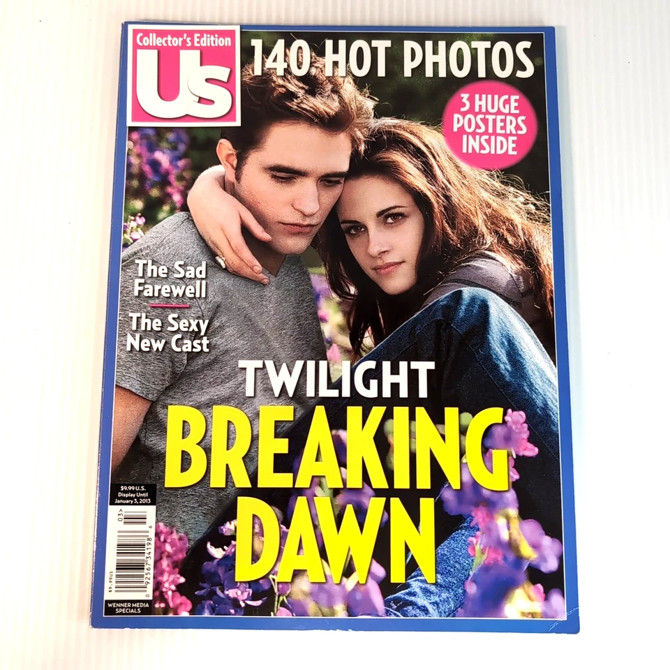 Us Magazine Collectors Edition Twilight Breaking Dawn 2012 Posters Not Incl - Image 1 of 4