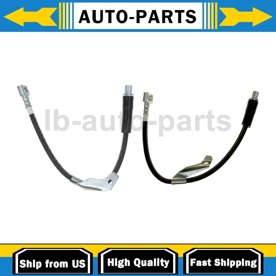 Linha de mangueira de freio dianteiro 2 peças para 2004-2007 Saturn Vue 3,5L - Imagem 1 de 4