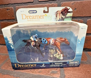 BREYER STABLEMATE-Dreamer 2 Horse Thoroughbred Stablemate Set 2005 2006 READ - Picture 1 of 4