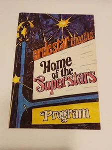 Programma Vintage Circle Star Theatre Casa delle Superstars.  - Foto 1 di 10