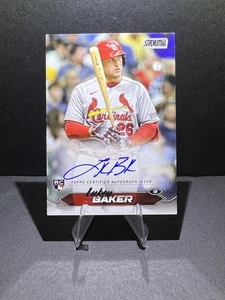 2024 Topps Stadium Club Luken Baker Auto RC SCBA-LBA Cardinals - Picture 1 of 2