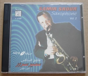 SAMIR SROUR SAXOPHONE VOL. 2 *RARE CD* ORIENTAL ARABIC EGYPTIAN SAX MUSIC - Picture 1 of 6