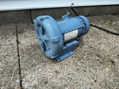 EG&G Rotron DR404AR58L, 1HP 115/230VAC Single Phaze Regenerative Blower - Image 1 of 4