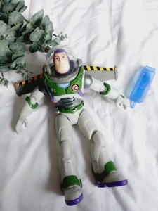 Disney Pixar Buzz Lightyear Jet pack Liftoff 20+ Sounds Lights Toy Story Vapour - Picture 1 of 5