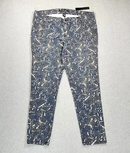 NWT Celebrity Pink Skins Ankle Skinny Jeans Women Plus Size 22 Snake Print 42x30 - Picture 1 of 17