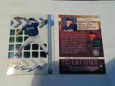 2002 Topps Finest Certified Autograph Issue Clint Nageotte, Seattle Mariners RC