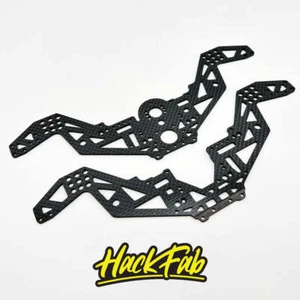 HackFab Carbon Fiber Chassis Plates for Losi Mini LMT (stock) - Picture 1 of 7