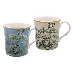 Ceramic Mug Almond Blossom Van Gogh Fine China 350ml Vintage Random Floral Style - Foto 1 di 2