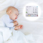  Meilensteindecke Polyester Neugeborenes Baby Foto Hintergrund Mädchen Decken