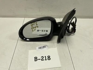 2006 2007 VOLKSWAGEN GOLF GTI FRONT LEFT DRIVER VIEW MIRROR BLACK OEM+ - Picture 1 of 12