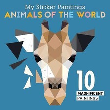 My Sticker Paintings: Animals of the World - 9781641241847