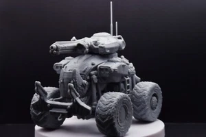Gears Of War COG Centaur Miniature - Resin 3D Printed - Wargame/Skirmish/D&D - Picture 1 of 13