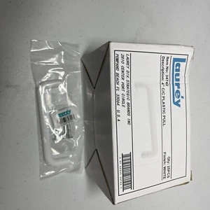 Laurey Cabinet Hardware Pull White Plastic 4" - Picture 1 of 2