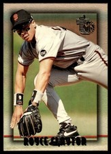 1995 Topps Embossed #31 Royce Clayton San Francisco Giants