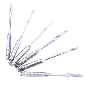 1 Pack Dental Engine Use Peeso Reamers Endo Drills Stainless Steel 28/32mm 1#-6# - Picture 1 of 12